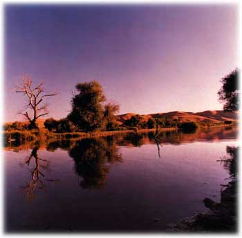 Iran, Zanjan, Gheze-Ozan River